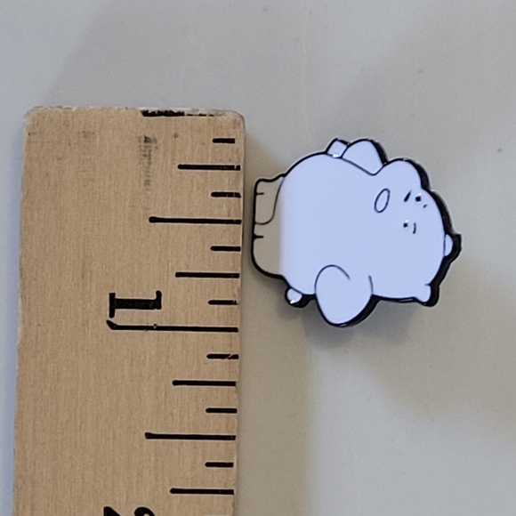 WE BARE BEARS Grumpy ICE BEAR Enamel Pin - Picture 3 of 9